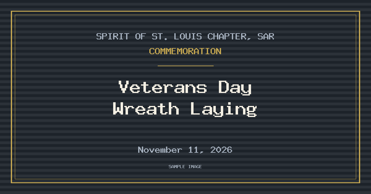 Veterans Day Wreath Laying