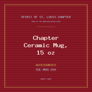 Chapter Ceramic Mug, 15 oz